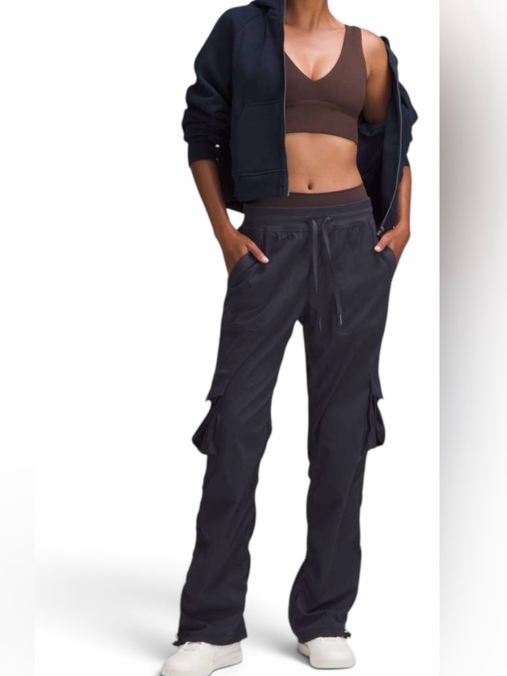 Lululemon Dance Studio Relaxed-Fit MR Cargo Pant BLK XS